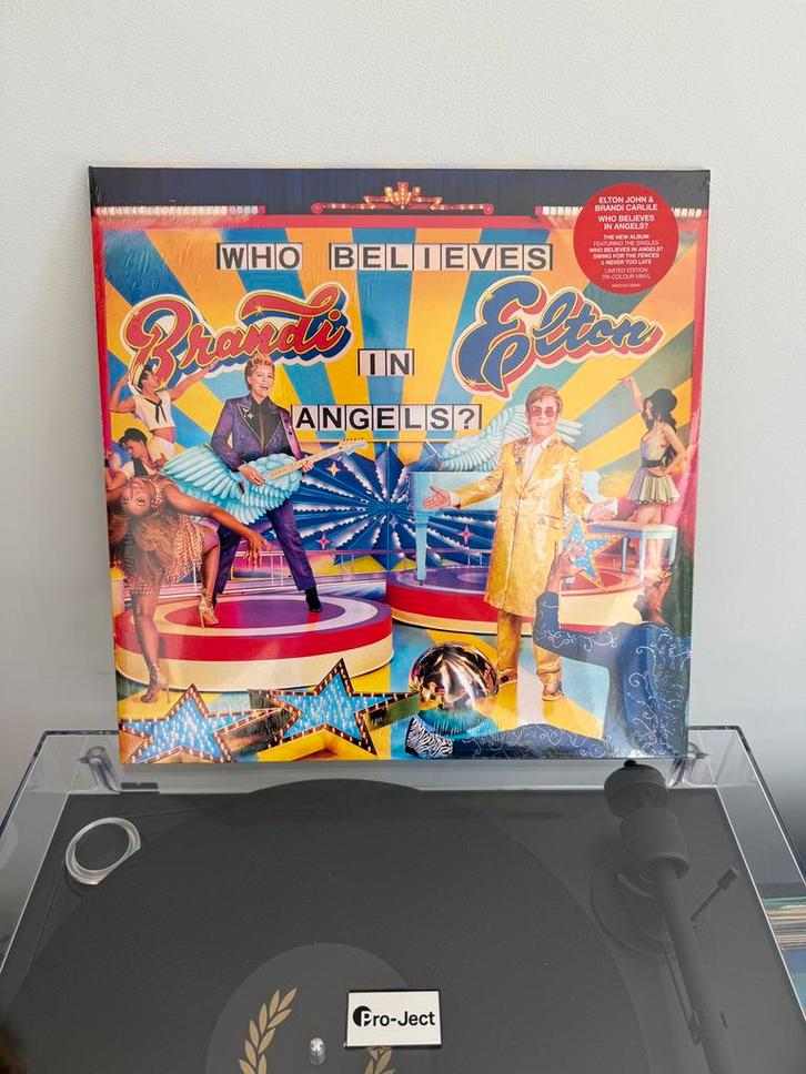 Elton John & Brandi Carlile - Who Believes In Angels? Vinyl, Cd's en Dvd's, Vinyl | Pop, Nieuw in verpakking, 2000 tot heden, 12 inch