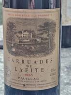 Lafite Rothschild Premier Grand Cru 1990, Verzamelen, Wijnen, Ophalen of Verzenden, Zo goed als nieuw