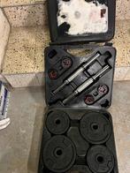 2 sets halterset elk 20 kg, Sport en Fitness, Fitnessmaterialen, Ophalen, Zo goed als nieuw, Halterset