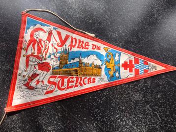 Fanion du drapeau d'Ypres, Divers, Drapeaux & Banderoles, Enlèvement ou Envoi, Comme neuf