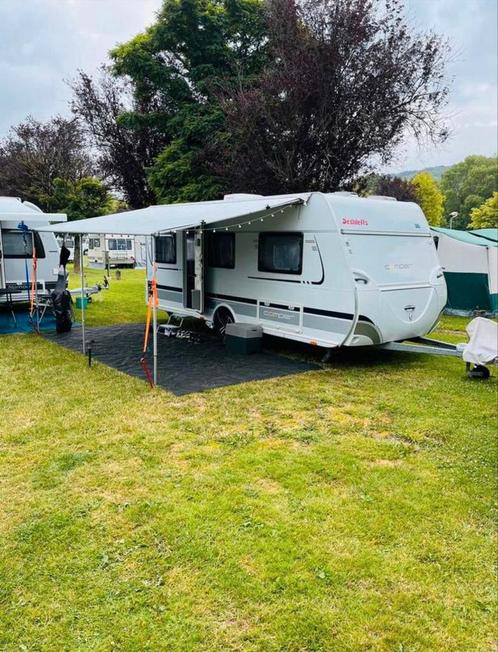 Dethleffs caravan, Caravans en Kamperen, Caravans, Particulier, tot en met 4, 1000 - 1250 kg, Standaardzit, Dethleffs, Lengtebed