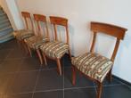 4 Fruithouten stoelen, Ophalen, Gebruikt, Overige kleuren, Vier