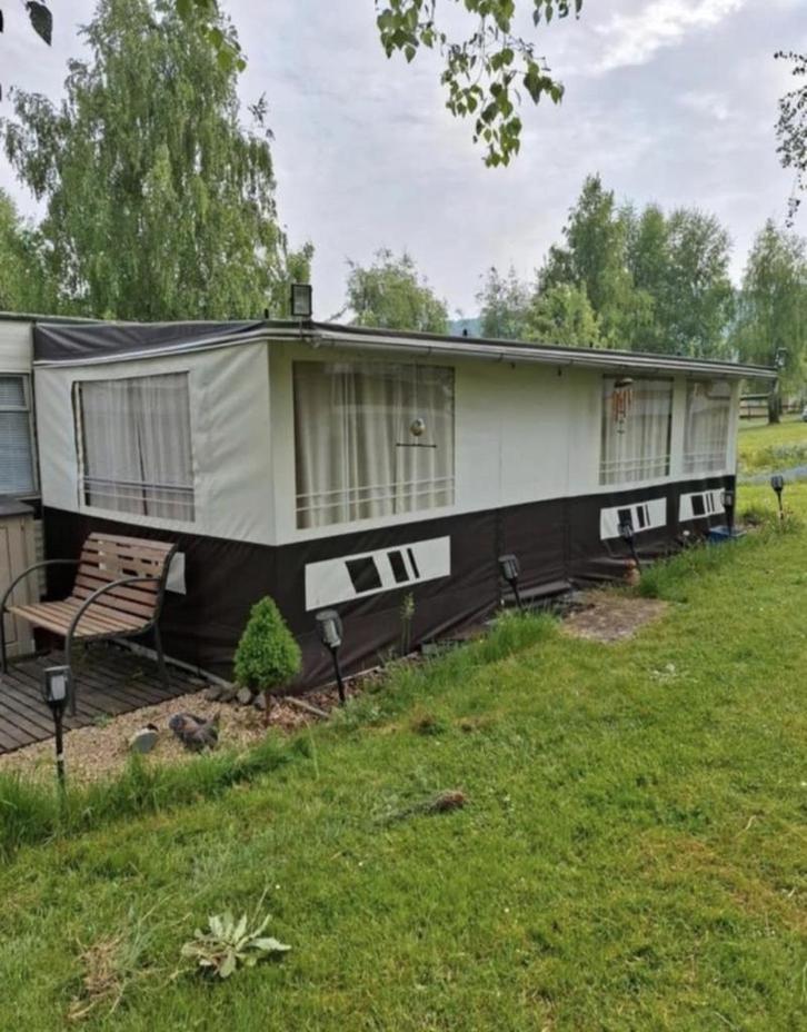 Voortent caravan te koop, Caravans en Kamperen, Caravans, Particulier, 5 tot 6 meter, Ophalen