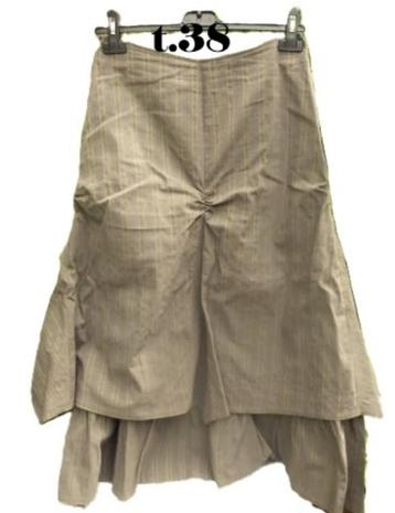 (4) -jupe femme t. 38 verte - ETAM - beschikbaar voor biedingen