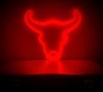 LED-bord met "buffalo" - USB of batterij, Muziek en Instrumenten, Licht en Laser, Nieuw, Licht, Kleur