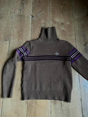 Warme pull Donaldson maat smal, Donaldson, Enlèvement, Taille 36 (S), Brun