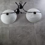 art deco hanglampen(dubbele + enkele!), Ophalen, Moderne art deco, 50 tot 75 cm, Zo goed als nieuw