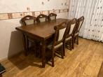 Tafel met 6 stoelen en dresoir Gratis op te halen, Antiek en Kunst, Ophalen