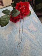 Zilveren ketting met harje hanger 925 gestempeld, Ophalen of Verzenden, Zo goed als nieuw