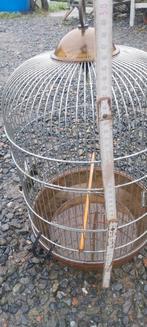 Lot 3 cages a oiseaux avec accessoires, Enlèvement, Utilisé, Métal, Cage à oiseaux