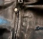 VESTE SCOOT CUIR noir VACHETTE  AVEC CAPUCHE, Ophalen, Maat 52/54 (L), Zwart, Zo goed als nieuw