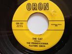 THE PENNSYLVANIA PLAYERS ORCH. THE CAT .POPCORN 45 T, Ophalen of Verzenden, Zo goed als nieuw