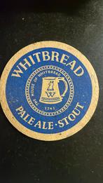 Sous-bock viltje Whitebread stout, Collections, Marques de bière, Sous-bock, Utilisé, Enlèvement ou Envoi