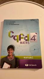 CQFD 4eme, Livres, Enlèvement, Utilisé, Secondaire, De boeck