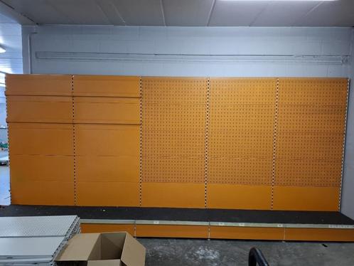 Winkelrek, gereedschapsrek Tegometall 500cm lang, Zakelijke goederen, Kantoor en Winkelinrichting | Magazijn, Stelling en Opslag