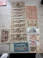 Lot de 18 billets belges allemands Italie, Timbres & Monnaies