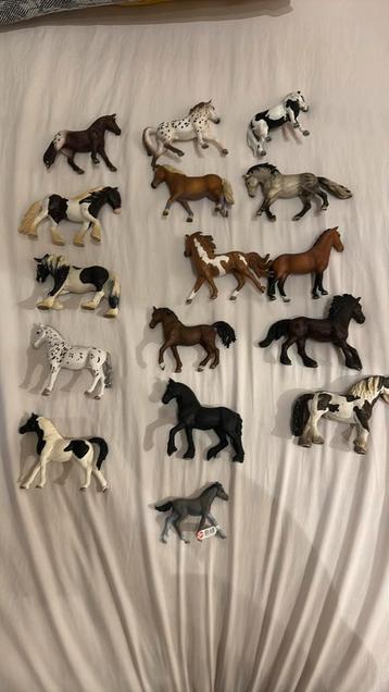 16 schleich paardjes, Enlèvement ou Envoi, Comme neuf