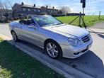 Mercedes CLK 200 cabrio, Auto's, Cabriolet, Leder, Handgeschakeld, Grijs