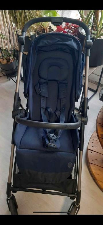 Cybex melio trio, Autres marques, Enlèvement ou Envoi, Poussette combi, Avec nacelle