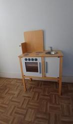 Houten speelkeuken met keukenspullen, Ophalen, Gebruikt, Hout, Speelkeuken