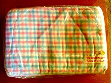 NEUF paire de draps en flanelle pour 2 personnes, Maison & Meubles, Enlèvement ou Envoi, Neuf, Deux personnes