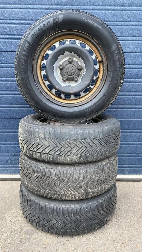 Volkswagen Caddy Golf 5 6 7 8 195-65-15 5x112 - Set 20.73, Auto-onderdelen, Banden en Velgen, Banden en Velgen, Winterbanden, 15 inch