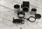 Kowa Six,Kowa 85mm/2.8 en150mm/3.5 en toebehoren, Ophalen of Verzenden, 1960 tot 1980, Fototoestel
