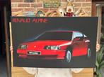 Affiche voor de Renault Alpine, Verzamelen, Ophalen of Verzenden, Zo goed als nieuw