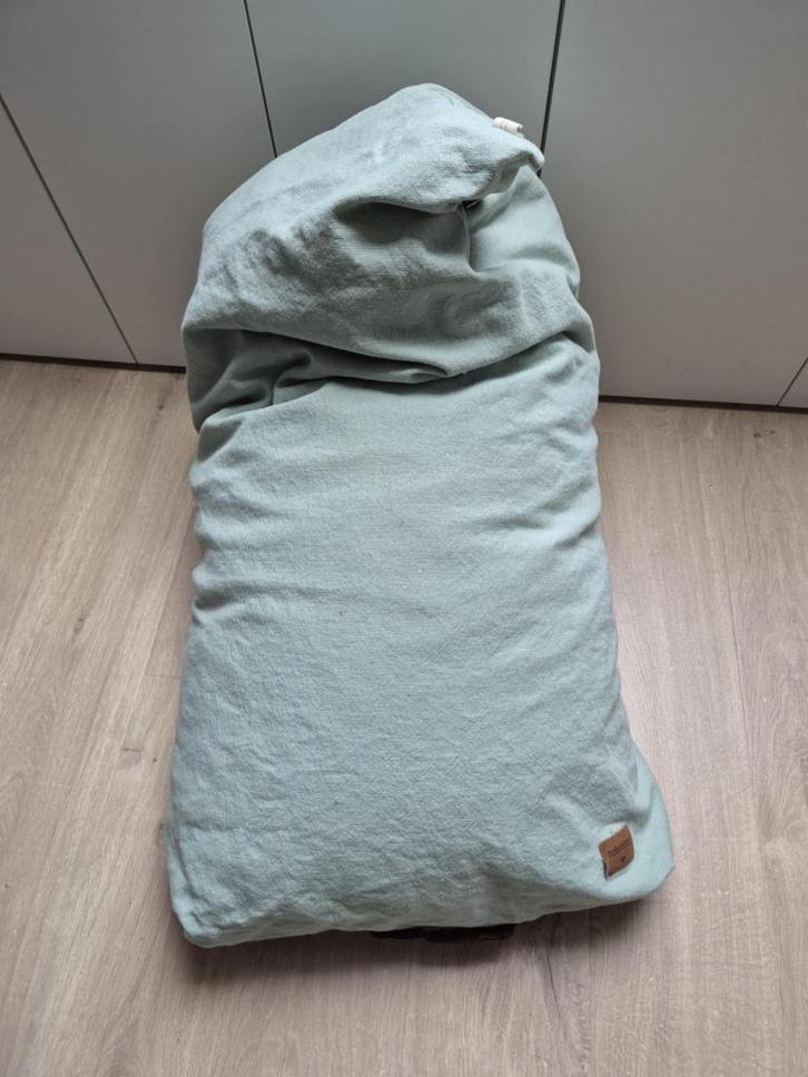 zitzak Nobodinoz 109 x 55-65 / groen, Huis en Inrichting, Zitzakken, Zitzak, Groen, Ophalen of Verzenden