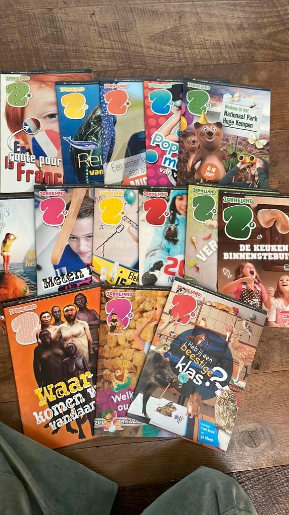 14x Zonneland. Schooljaar 15/16, Boeken, Tijdschriften en Kranten, Gelezen, Overige typen, Ophalen of Verzenden