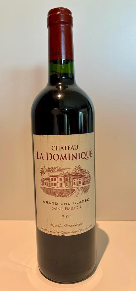 Château La Dominique 2014 - Saint-Émilion Grand Cru Classé, Collections, Vins, Neuf, Vin rouge, France, Pleine, Enlèvement ou Envoi