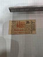 4600 Ticket Heur VV - provinciaal 4 - 70's, Verzenden