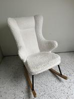 Quax Teddy witte schommelstoel, Huis en Inrichting, Fauteuils, Ophalen, Gebruikt, Teddy, 75 tot 100 cm