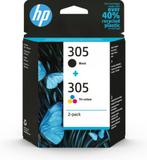 HP 305 Origineel Inkcartridge - Kleur en Zwart, Computers en Software, Printerbenodigdheden, Verzenden, Nieuw, Cartridge, Hp