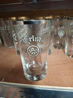 Oud email bierglas trappist westmalle, Ophalen of Verzenden