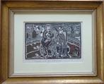 EDGARD TYTGAT / L'EXPATRIE RUBENIENE / HOUTSNEDE / 27x33cm, Antiek en Kunst, Ophalen of Verzenden