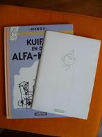 KUIFJE LUXE UITGAVE +PERSMAP"KUIFJE EN DE ALFA KUNST"1987, Boeken, Gelezen, Ophalen of Verzenden, Meerdere stripboeken, Hergé