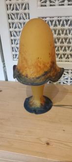 Lampe champignon verre art de france, bon état, Antiquités & Art, Enlèvement