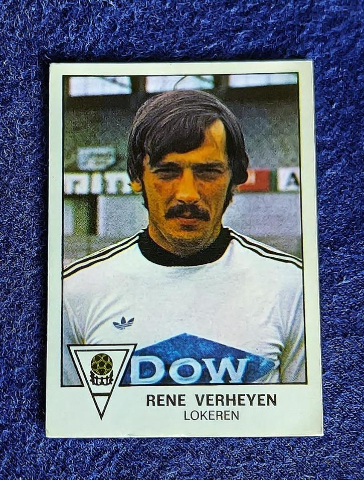 Panini sticker voetbal  ' FB 1978 - Rene Verheyen '  -nieuw-, Hobby en Vrije tijd, Stickers en Plaatjes, Nieuw, Sticker, Ophalen of Verzenden