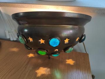 Aparte wandlamp messing beschikbaar voor biedingen