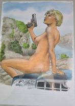 Striptekening van A. OSI, Ophalen of Verzenden, Zo goed als nieuw