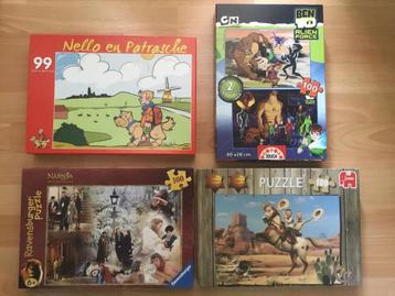 Puzzels 100 stukken, Hobby en Vrije tijd, Ophalen of Verzenden, Minder dan 500 stukjes, Legpuzzel
