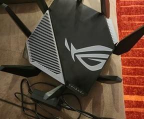 wifi 6E router ASUS ROG Rapture GT-AXE11000, Computers en Software, Routers en Modems, Zo goed als nieuw, Router, Ophalen of Verzenden