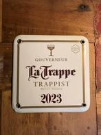 Emaille la trappe koningshoeve trappist Gouverneur reclame, Verzamelen, Biermerken, Ophalen of Verzenden, Zo goed als nieuw, La Trappe