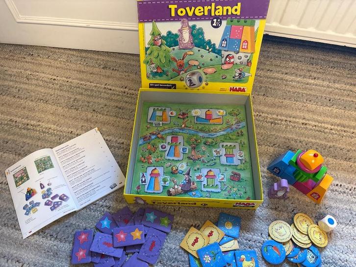 Haba gezelschapsspel Toverland., Kinderen en Baby's, Speelgoed | Educatief en Creatief, Gebruikt, Ophalen
