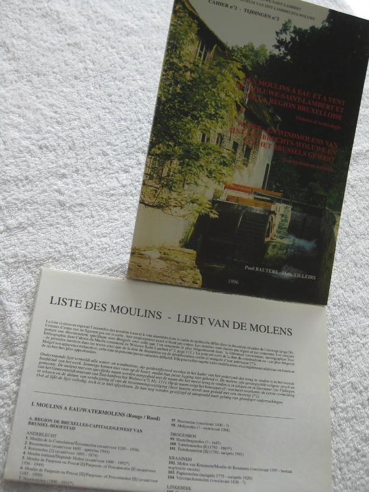 Windmolens Brussel Woluwé-Saint-L. Bauters Villeirs 1996, Boeken, Geschiedenis | Nationaal, Gelezen, Ophalen of Verzenden