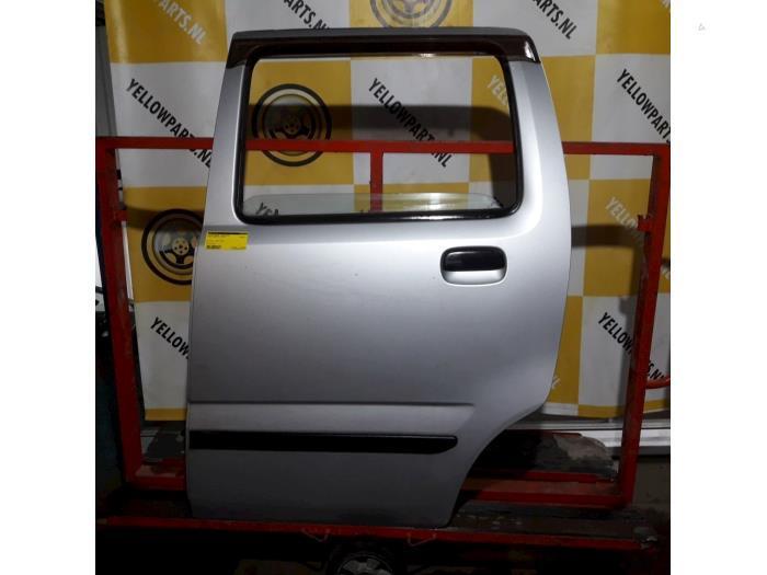 Portier 4Deurs links-achter van een Suzuki Wagon R+ (Z2S), Auto-onderdelen, Carrosserie, Deur, Suzuki, Gebruikt, 3 maanden garantie
