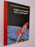 Kuifje in de Ruimte met 5 Postzegels - Genumm - 1e Dr - Nwst, Boeken, Stripverhalen, Eén stripboek, Ophalen of Verzenden, Zo goed als nieuw