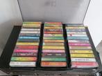 lot de 41 casette audio vintage + armoire, CD & DVD, Pop, Originale, 26 cassettes audio ou plus, Utilisé