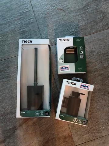 Tiger toiletset zwart beschikbaar voor biedingen